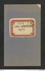 Seite 1, Tagebuch "1919 | Lang-Mannersdorf | Heft 2" (NHMW-PRAE-BBB-08)